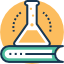 Custom synthesis laboratory icon